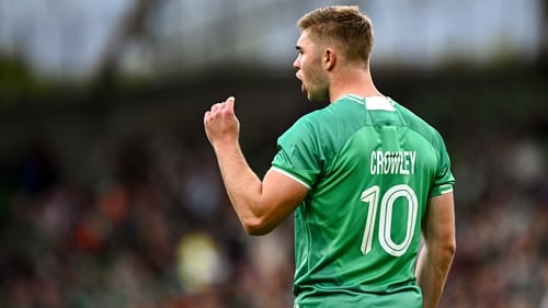Jack Crowley has worked hard to progress up the Ireland ladder