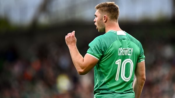 Jack Crowley has worked hard to progress up the Ireland ladder