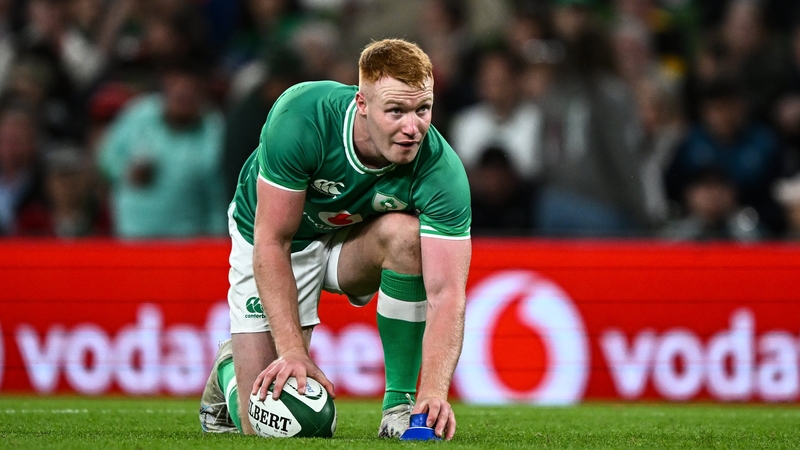 Ciarán Frawley will win his third cap