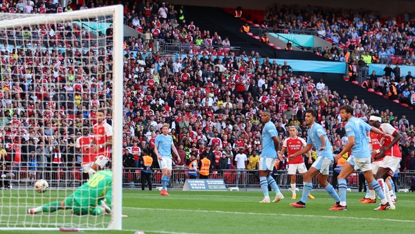 Leandro Trossard equalised in the final seconds to bring the game to penalties