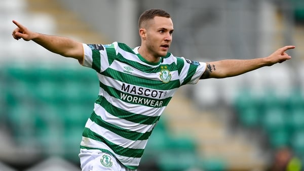 Liam Burt celebrates his winner