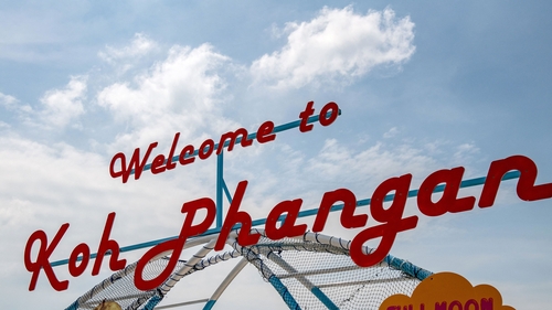 The murder occurred on the popular tourist island of Koh Phangan