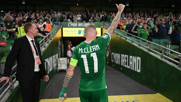 Not done yet...McClean is back in the squad for the trip to Amsterdam