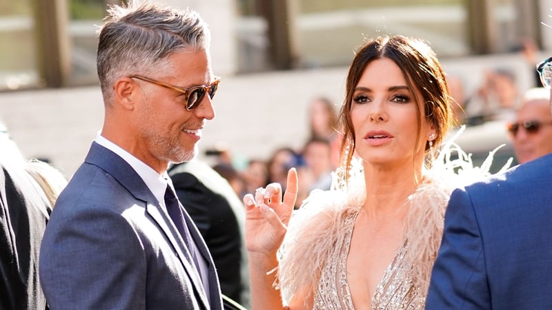 Bryan Randall and Sandra Bullock