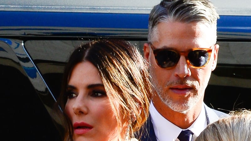 Sandra Bullock and the late Bryan Randall