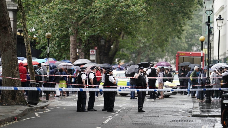 Roads around the museum have been cordoned off