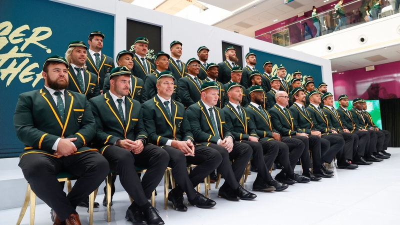 South Africa have confirmed their 33-man Rugby World Cup squad