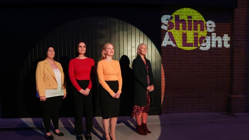 Kelly Ann Byrne, LEAP Ambassador, Focus Ireland; Ruby McCarron, Net Zero Portfolio Manager, Bord Gáis Energy; Amy Carr, Director of Fundraising & Marketing, Focus Ireland; Susan Whyte, Director of Customer Operations, Bord Gáis Energy