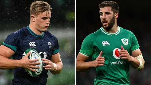 Gavin Coombes and Stuart McCloskey are under pressure to make Ireland's squad