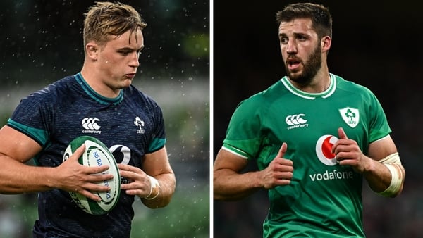 Gavin Coombes and Stuart McCloskey are under pressure to make Ireland's squad