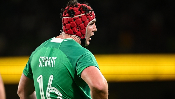 Stewart played 29 minutes off the bench on his Ireland debut
