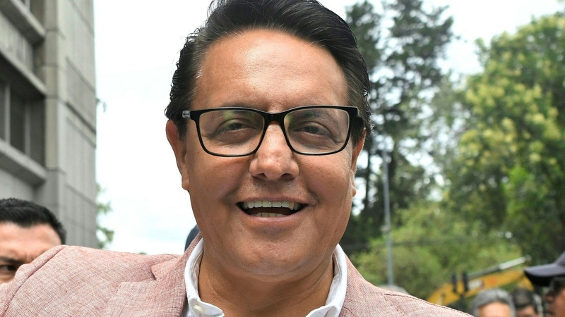 Fernando Villavicencio was killed after a speech at a sports centre in Quito