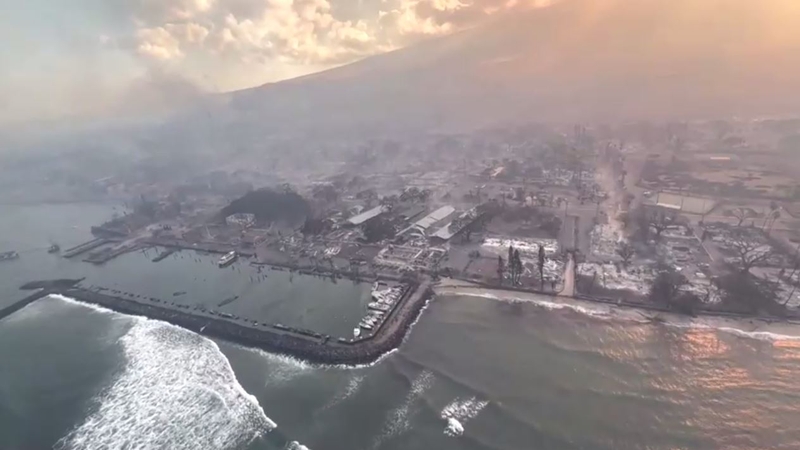 Loscadh i ndiaidh Maui a scriosadh