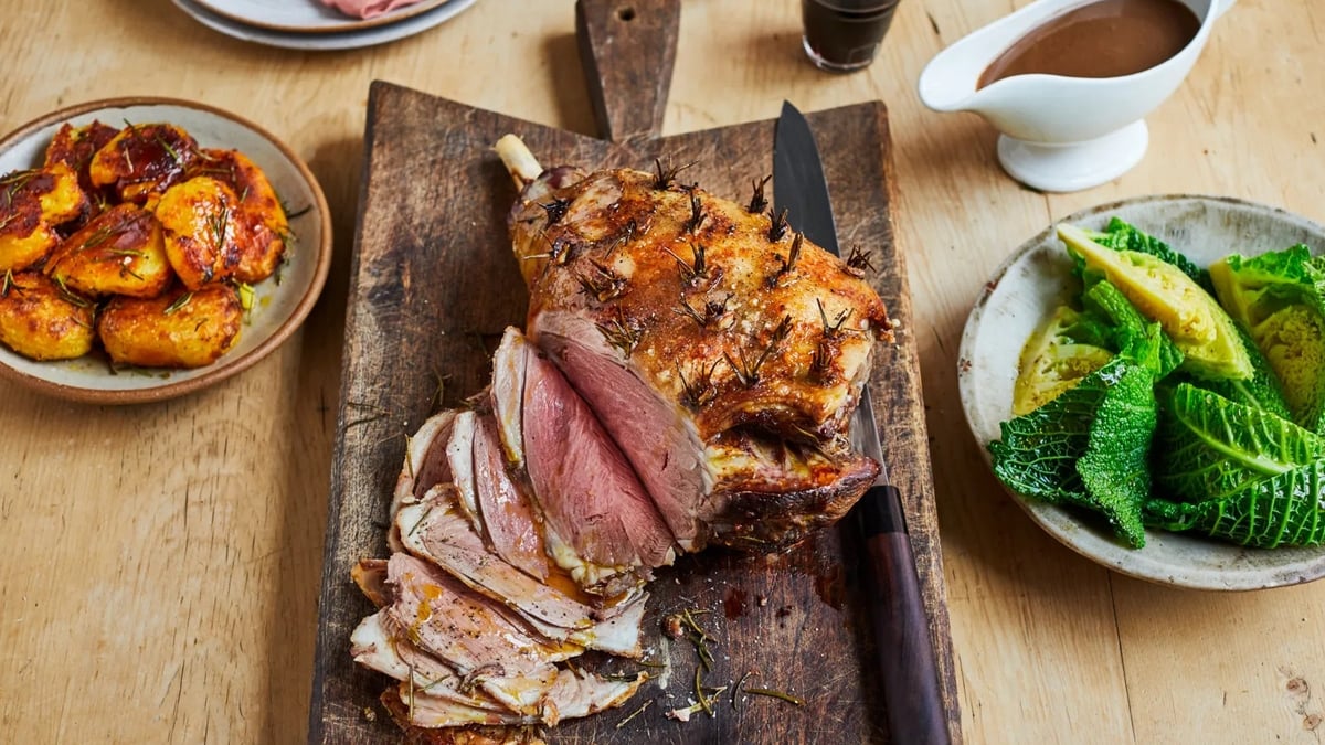 Cooking lamb with Rachel Allen