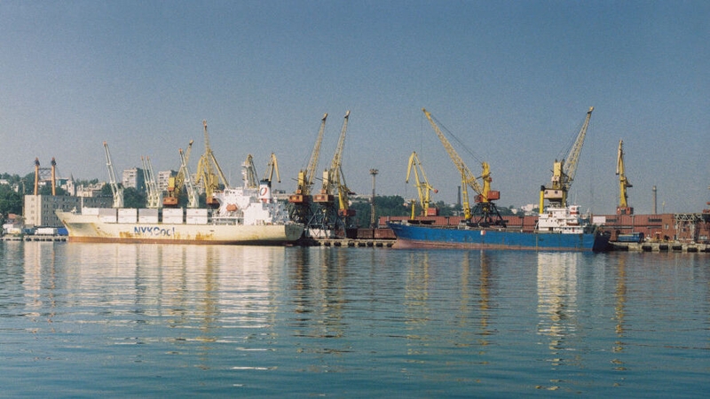 Odesa, the largest Ukrainian seaport and one of the largest ports in the Black Sea basin (file pic)