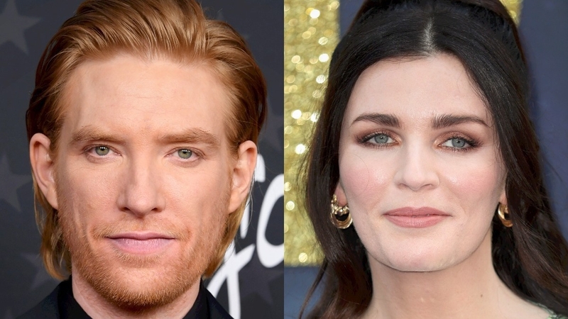 Domhnall Gleeson and Aisling Bea