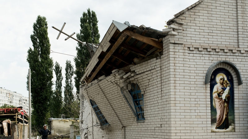 The warning came as Russia announced it had 'improved their position'