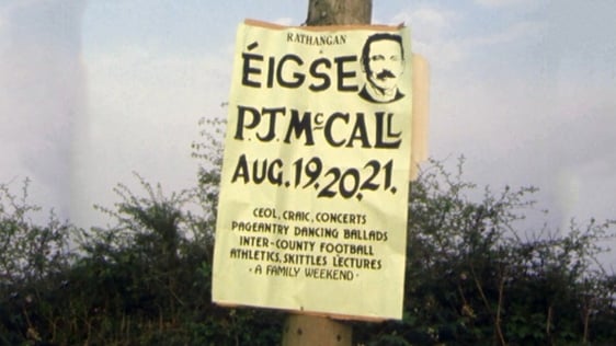 A poster for Éigse PJ McCall in 
                          
                          
            …