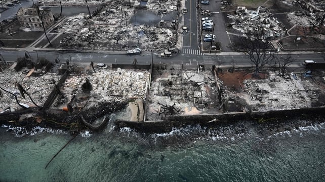 A major disaster was declared by US President Joe Biden after Hawaii's Maui island was devastated by wildfires. More than 100 people died in the wildfires, which also forced thousands of people to evacuate the island.