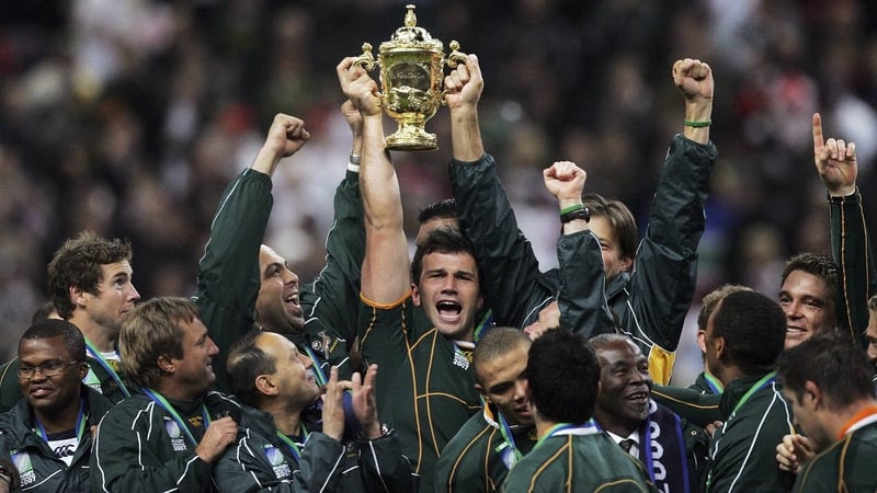 The Springboks were world champions