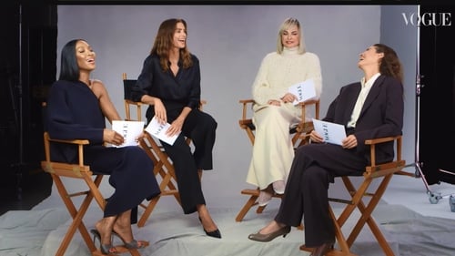(L-R) Naomi Campbell, Cindy Crawford, Linda Evangelista and Christy Turlington - The models looked back on their careers in a video in which they discussed "the dawn of the supermodel era" Screengrab: Vogue