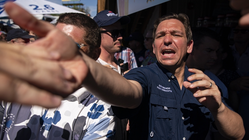 Florida Governor and 2024 presidential hopeful Ron DeSantis