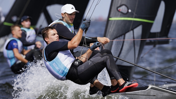 Rob Dickson and Sean Waddilove had a good afternoon in The Hague