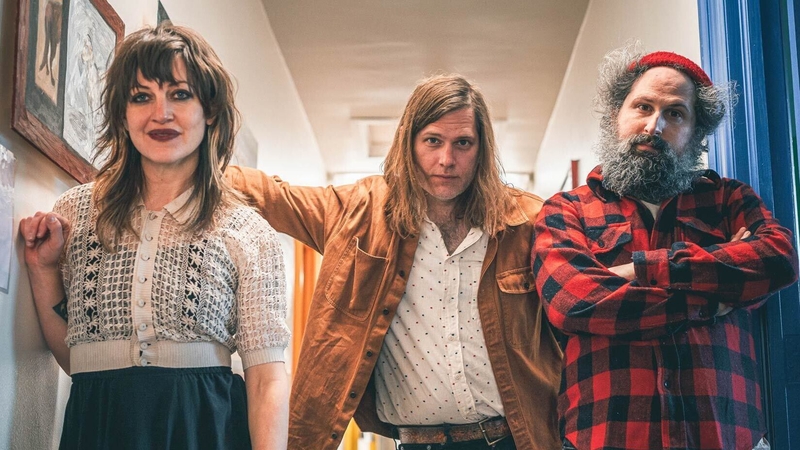 Bonny Light Horsemann (L-R: Anaïs Mitchell, Eric D Johnson and Josh Kaufman)