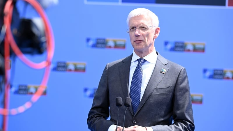 Latvian Prime Minister Krisjanis Karins