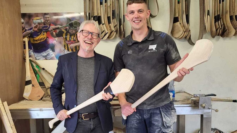 Tipperary's All Ireland winner Ronan Maher with Vincent Woods