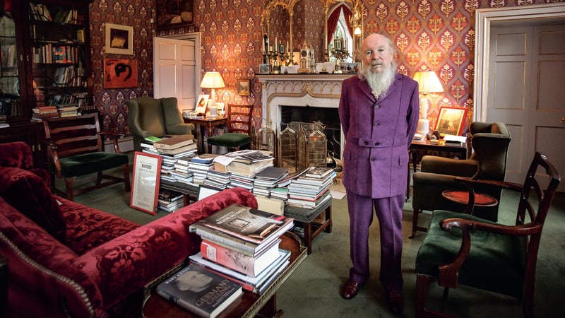 Garech at home in Luggala in 2009