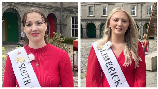 South Australia Rose Charlotte Burton and Limerick Rose Molli-Ann O'Halloran are among the 32 women competing for the 2023 Rose of Tralee crown
