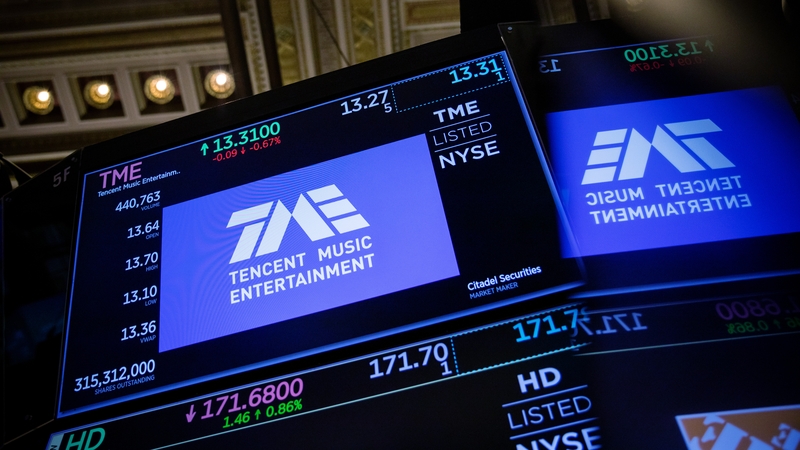 Tencent Music said its total revenue rose to 7.29 billion yuan ($1 billion) in the quarter to June 30