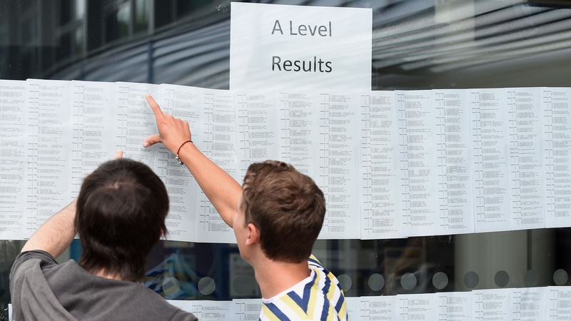 98.8% of students achieved grades A* to E (file image)