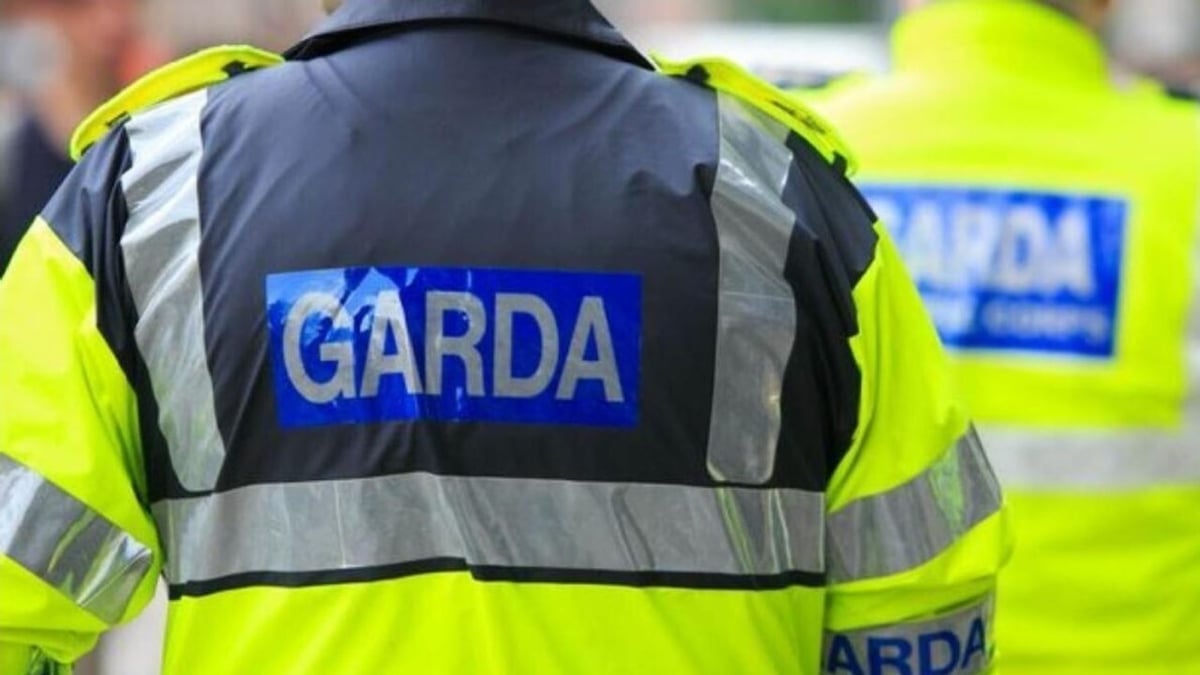 An Garda Éamonn Ó Gallchóir Ó Stáisiún na nGardaí i mBaile na nGallóglach. 