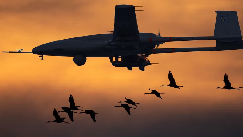 'Drone strikes are a sign that Ukraine can hit back at Russian territory and also demonstrate that its armed forces can do so with technology developed at home by a thriving military industrial sector.' Photo: Mariusz Burcz/Alamy