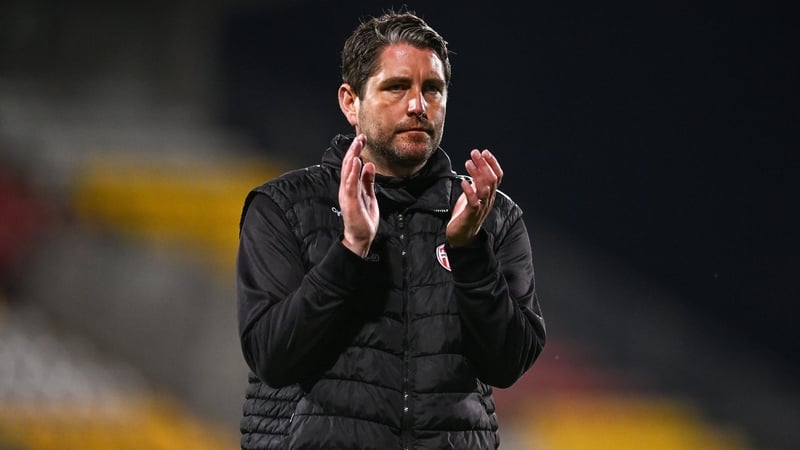 A win on Friday would leave Ruaidhrí Higgins' side just a point off top