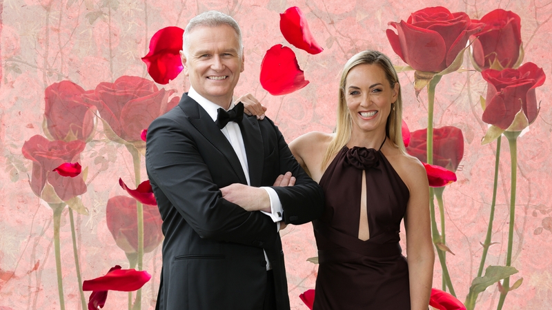 Dáithí Ó Sé and Kathryn Thomas