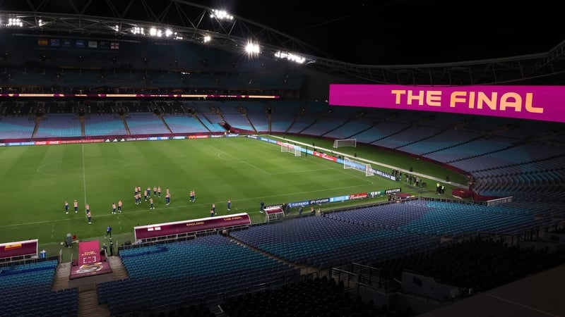 England and Spain collide at the Accor Stadium in Sydney