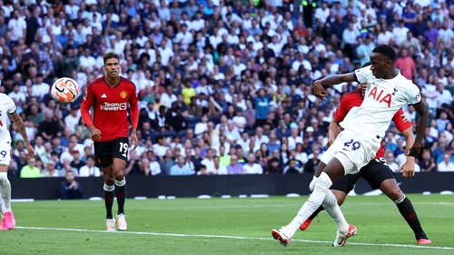 Pape Sarr netted just after half time