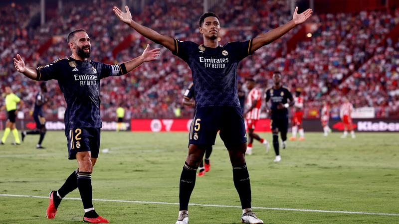 Jude Bellingham bagged a brace at Almeria