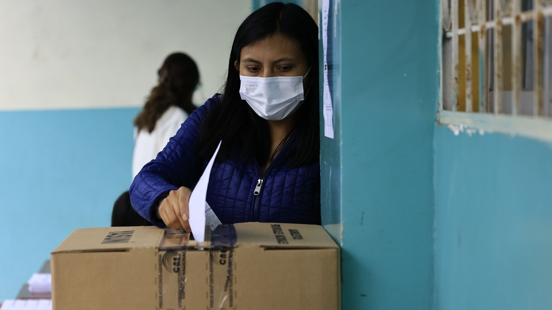 Polls in Ecuador opened at 1pm Irish time in an election overshadowed by violence