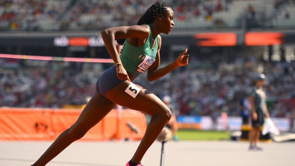 Rhasidat Adeleke looked very comfortable in her first run at these championships