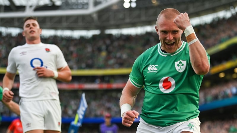 Earls came off the bench to score Ireland's final try