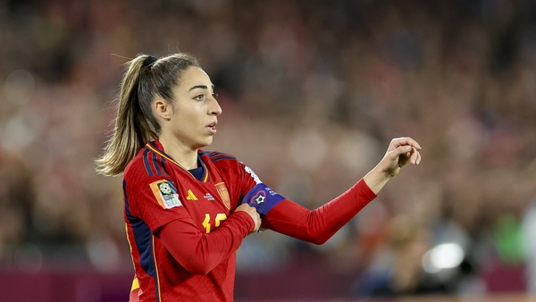 Olga Carmona was told the sad news following the final whistle in Sydney