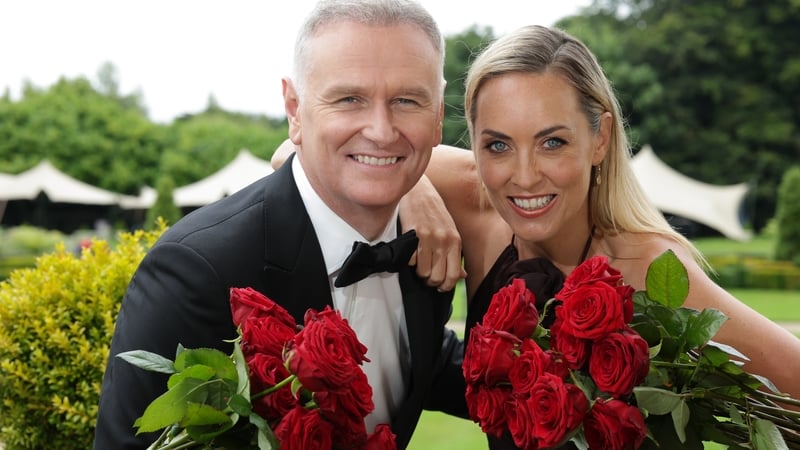 Dáithí Ó Sé and Kathryn Thomas