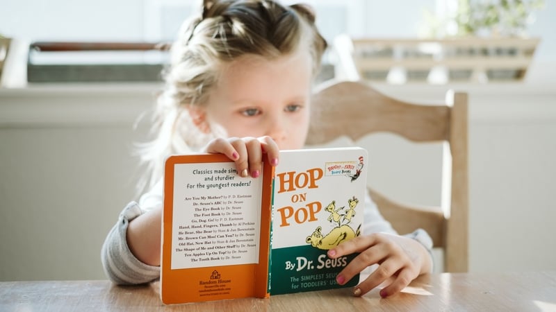 'Human evolution means that most children will learn to talk without being taught, but our brains are not naturally hardwired for reading'. Photo: Josh Applegate/Unsplash