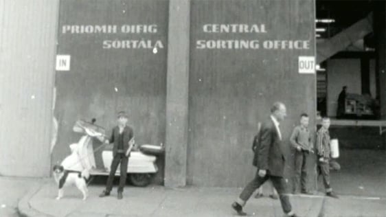 Central Sorting Office on Sheriff Street, Dublin, 1968