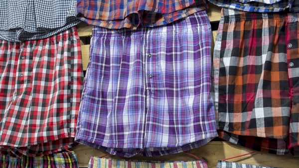 Morrison's will initially place the advice labels in boxer shorts in its Nutmeg clothing line, followed by crop-top bras in the coming months (Stock image)