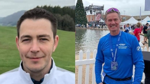 Brendan Wall (l) and Ivan Chittenden (r) both died during the event in Youghal
